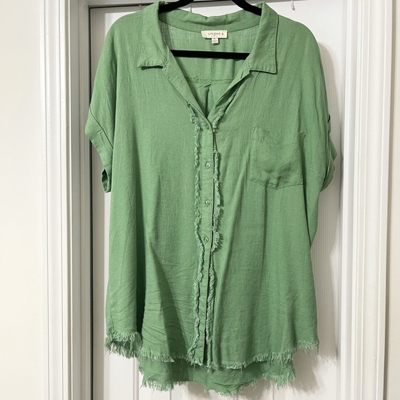 Umgee Tops - Umgee Button Down Top